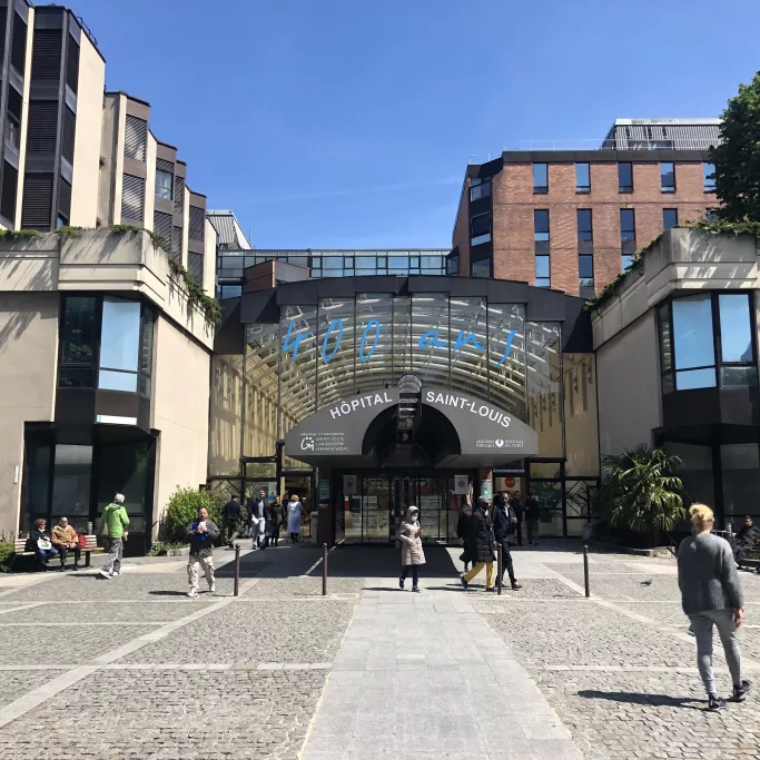 H&ocirc;pital Saint Louis &agrave; Paris